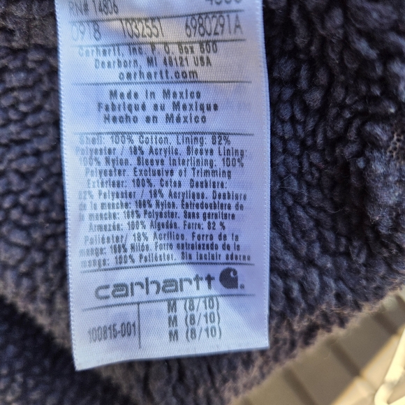 Carhartt Wildwood Jacket Seen on Yellowstone worn by Beth Dutton. Faded Black - Picture 8 of 8